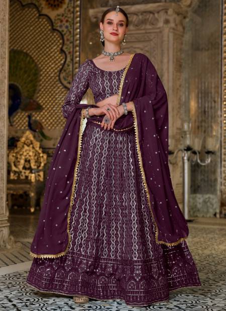 Purple Colour SENHORA MASTANA VOL 30 New Latest Designer Exclusive Party Wear Georgette Lehenga Choli Collection 2035